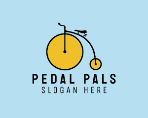 Penny Farthing Bicycle logo