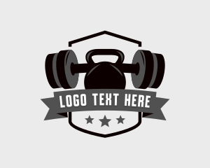 Barbell Weights Fitness  logo