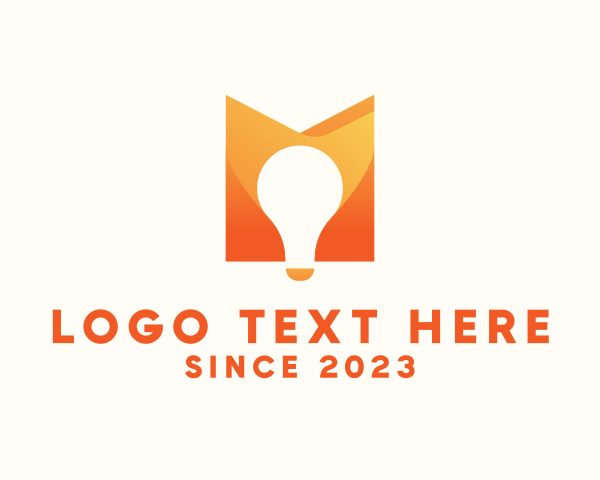 Illuminated logo example 1