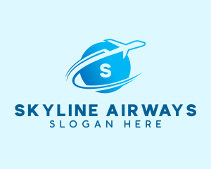 Travel Airline Tour logo design