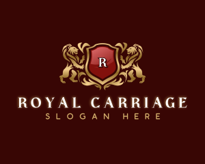 Lion Royal Heraldry logo design