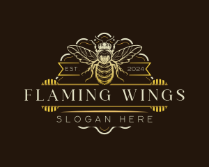 Honey Bee Farm logo design