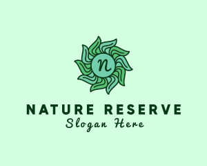 Plant Flower Organic Farm logo design