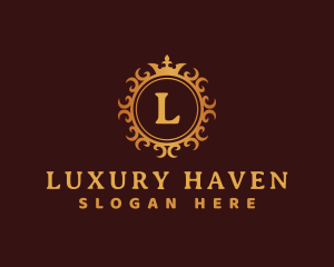 Luxury Crown Boutique logo design