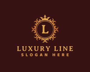 Luxury Crown Boutique logo design