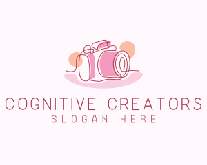 Cute Camera Photographer logo design