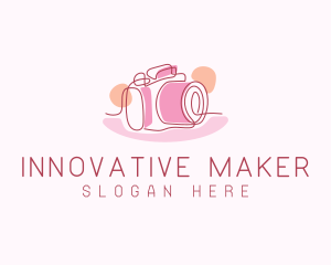 Cute Camera Photographer logo design