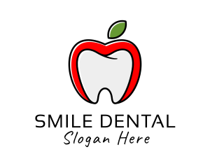 Apple Tooth Dental logo design