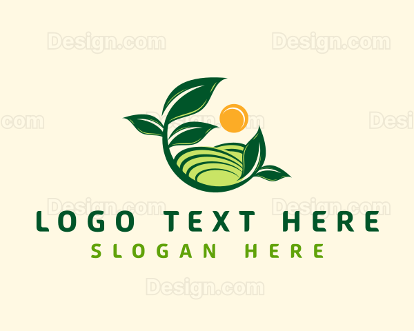 Agriculture Farm Field Logo