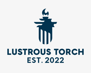 Torch Pillar Insurance  logo design