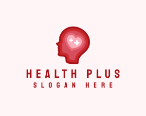 Mental Health Heart Care logo design
