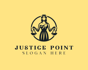 Judge Woman Lawyer logo