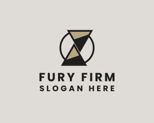 Hourglass Marketing  Firm logo design