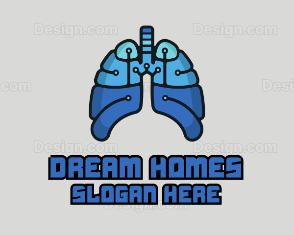 High Tech Lungs Logo