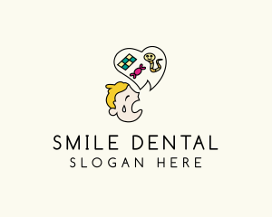 Kids Dental Healthcare logo design