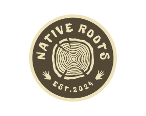 Native Wood Seal  logo design