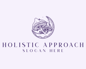 Holistic Magic Mushroom logo