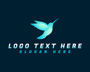Hummingbird Bird Wings logo