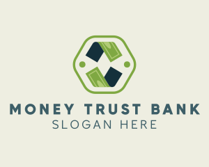 Cash Money Bank Note logo design
