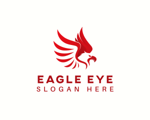 Eagle Bird Wings logo