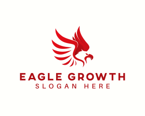 Eagle Bird Wings logo design