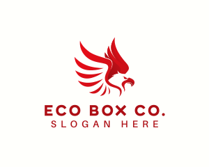 Eagle Bird Wings logo design