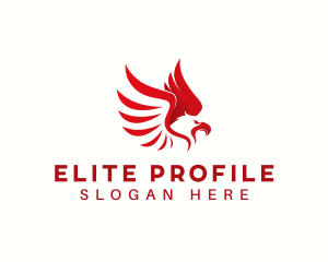 Eagle Bird Wings logo design