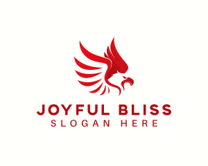 Eagle Bird Wings logo design