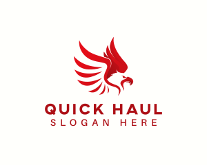 Eagle Bird Wings logo design