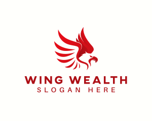 Eagle Bird Wings logo design