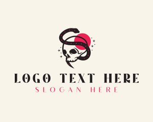 Snake Skull Gothic logo