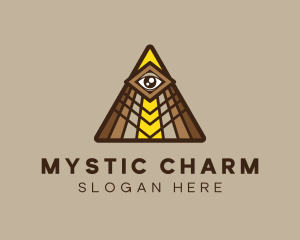 Mystic Eye Triangle logo