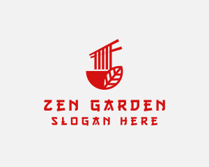 Red Noodle Asian Food Bowl logo