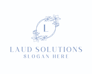 Floral Boutique Salon Logo