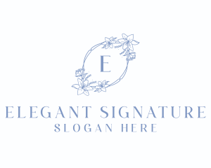 Floral Boutique Salon logo design