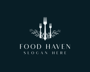 Luxury Food Restaurant   logo design