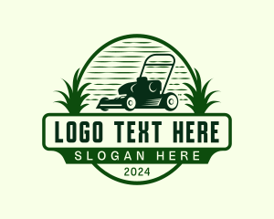 Lawn Mower Gardening logo