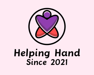 Heart Person Charity  logo design