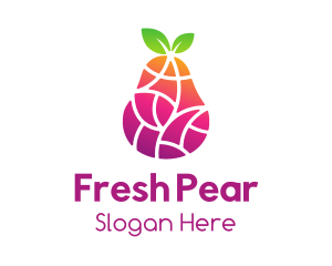 Gradient Fruit Mosaic logo