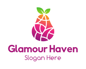 Gradient Fruit Mosaic logo