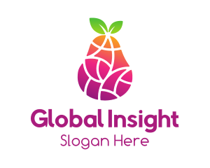 Gradient Fruit Mosaic logo