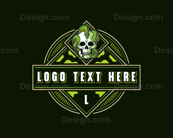 Skull Snake Gaming Logo