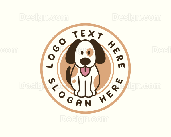 Pet Puppy Dog Logo