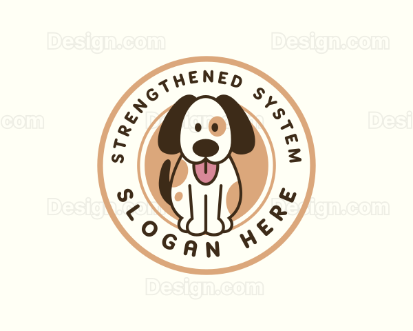 Pet Puppy Dog Logo