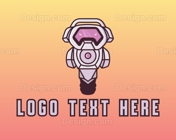 Tech Robot Gamer Logo