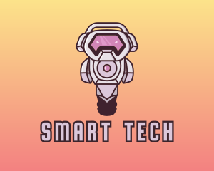 Tech Robot Gamer  logo design