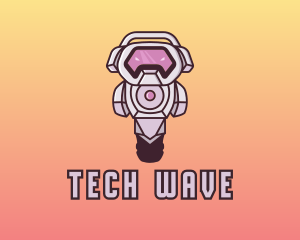 Tech Robot Gamer  logo