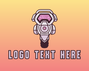 Tech - Tech Robot Gamer logo design