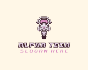 Tech Robot Gamer  logo design