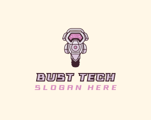 Tech Robot Gamer  logo design